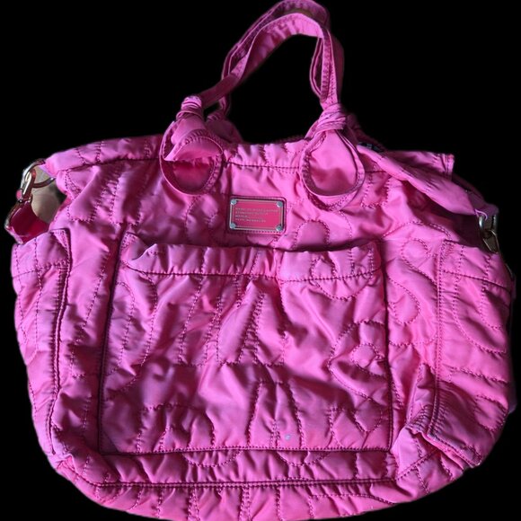 Marc Jacobs Pink Quilted Baby Bag - Picture 4 of 10
